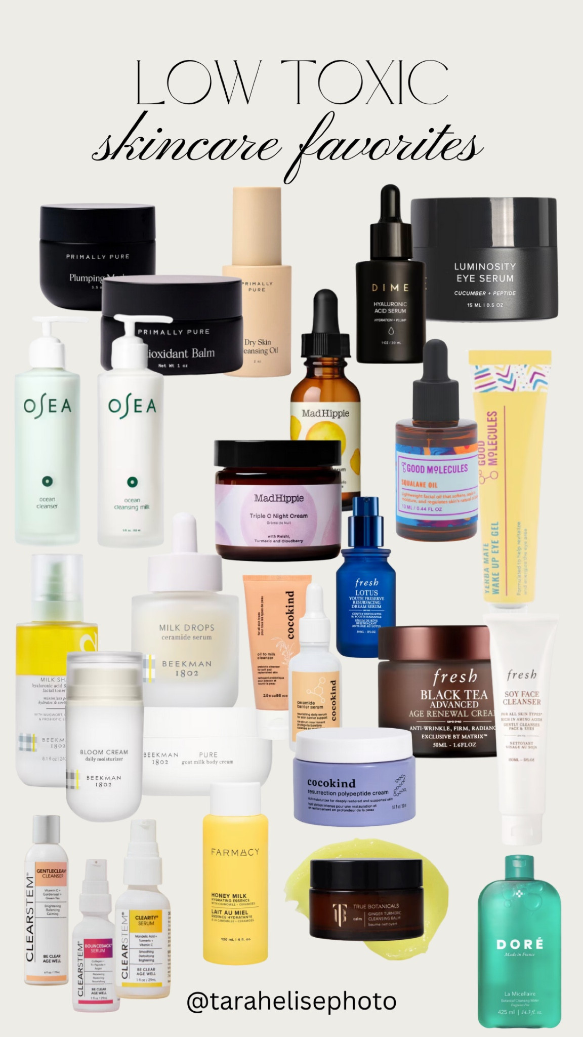 Low Tox skincare options!!


#LTKBeauty #LTKFindsUnder50 #LTKSaleAlert