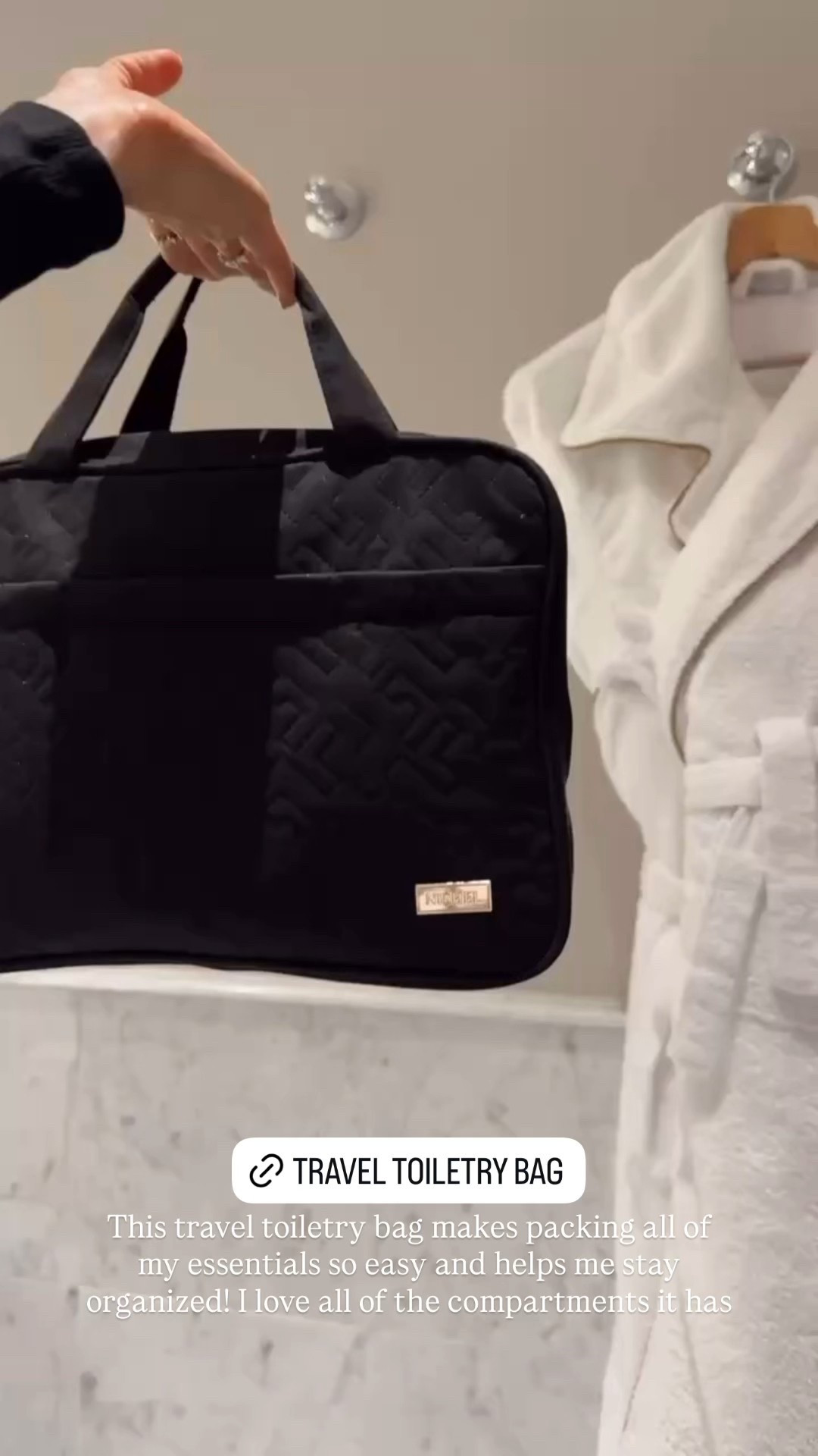 This travel toiletry bag makes packing all of my essentials so easy and helps me stay organized! I love all of the compartments it has. 

#LTKTravel #LTKSaleAlert #LTKItBag