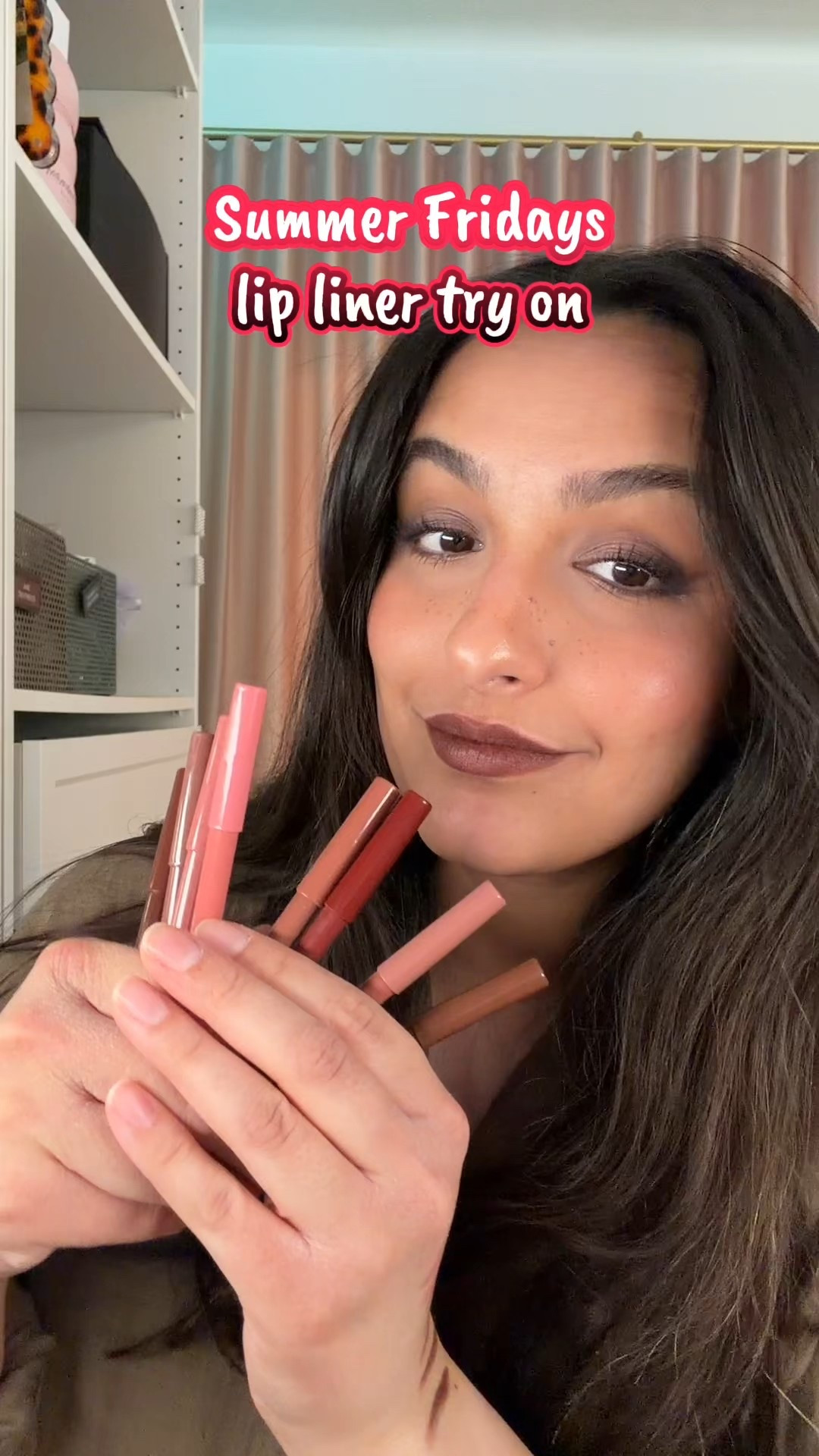 Swatching all the summer Fridays lip liners for you guys! What’s your favorite?! #summerfridays #lipliner #makeup


#LTKBeauty