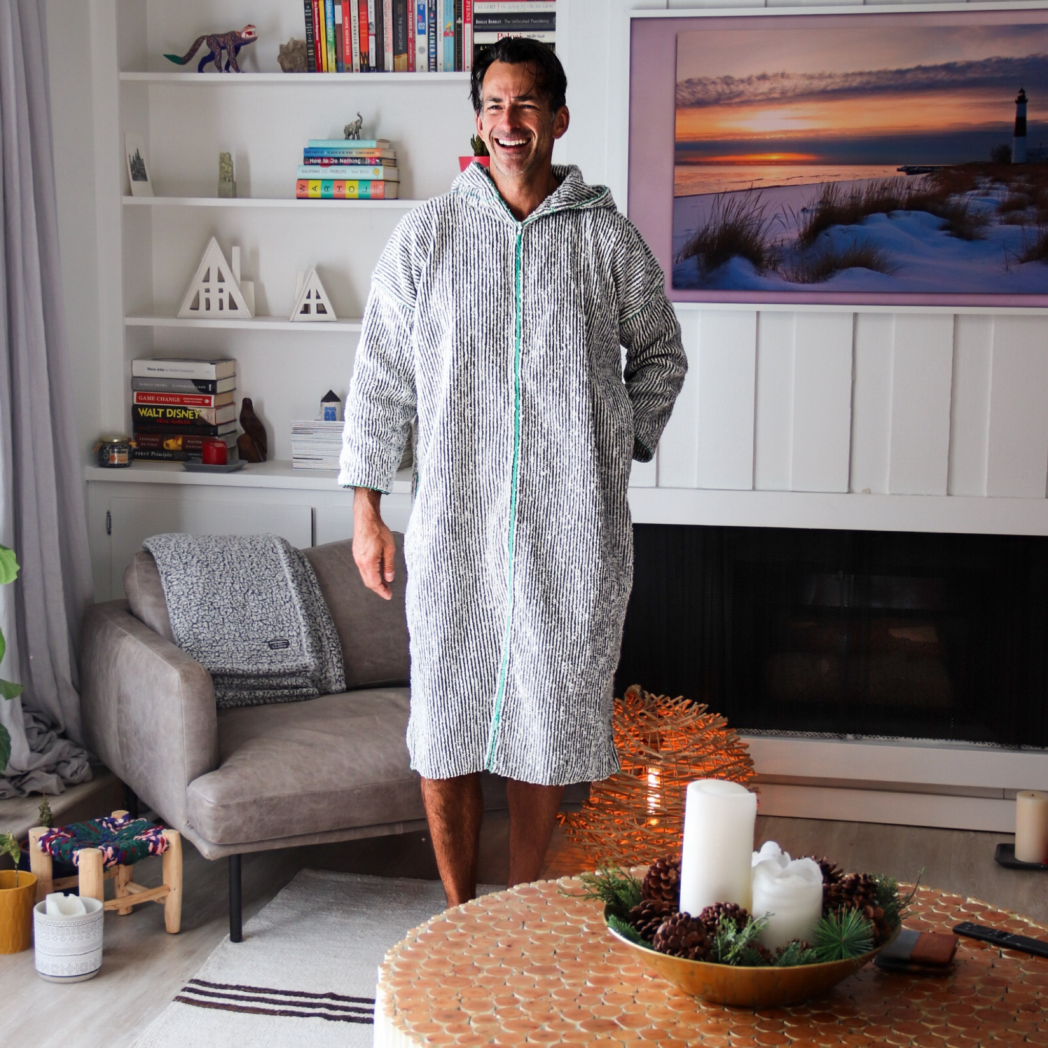 Fall into Winter, how do you cozy on up?! 🍁❄️ Stay warm, snuggle into a traditional Moroccan Djellaba, fleece or thermoball slippers, Nordic style sweatshirts or soft wool pajama bottoms. These items make great gifts for him - or for yourself!- Seasonal comfort never felt so good! ↣ 

#LTKGiftGuide #LTKmens #LTKSeasonal