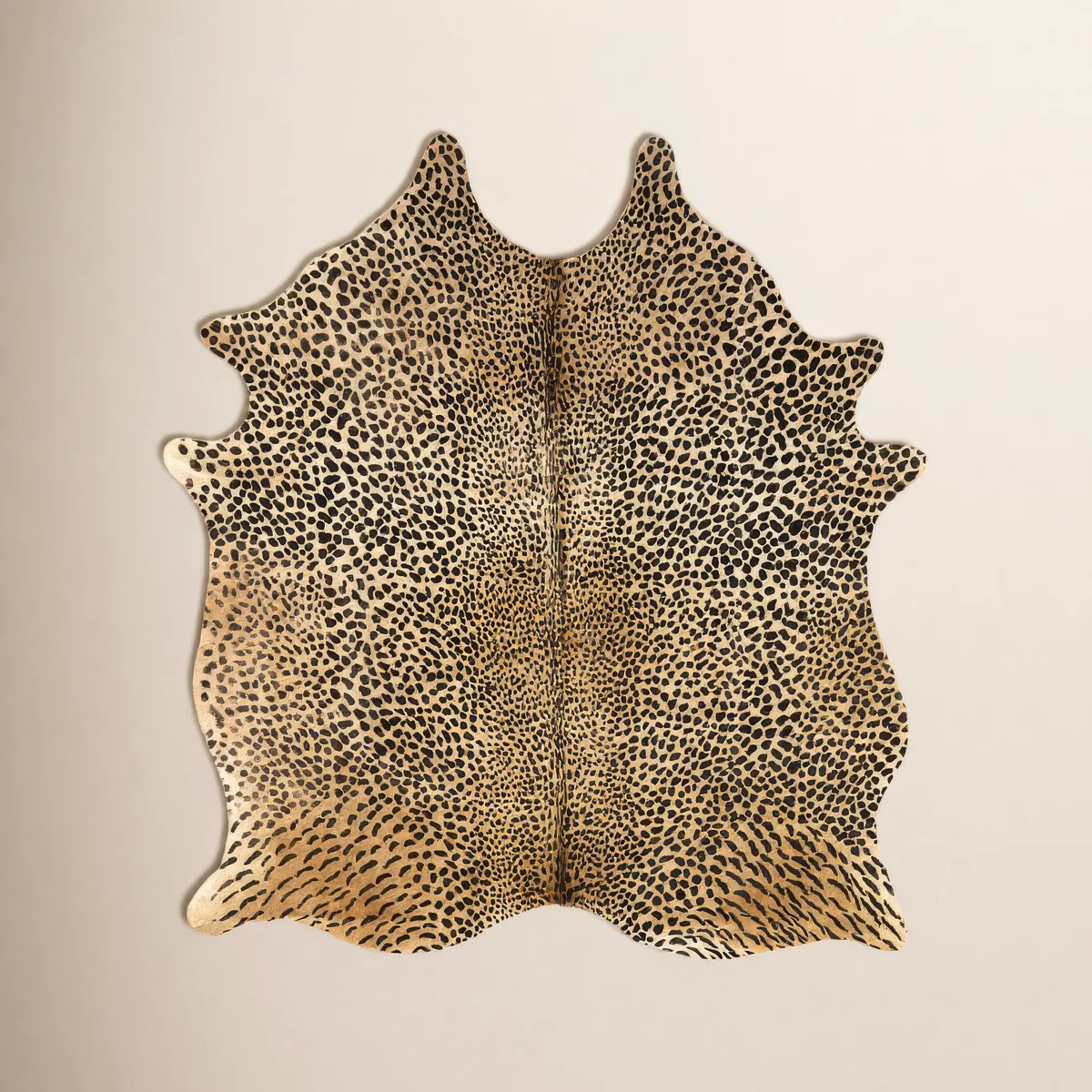 Lovato Cowhide Black, Brown Rug | AllModern