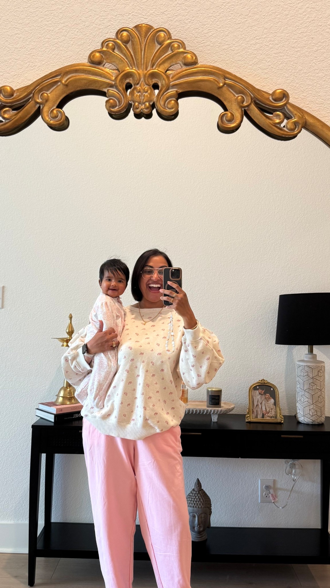 birthday ootd with baby girl 
medium top & bottom 


#LTKmomlife #LTKootd #LTKBaby