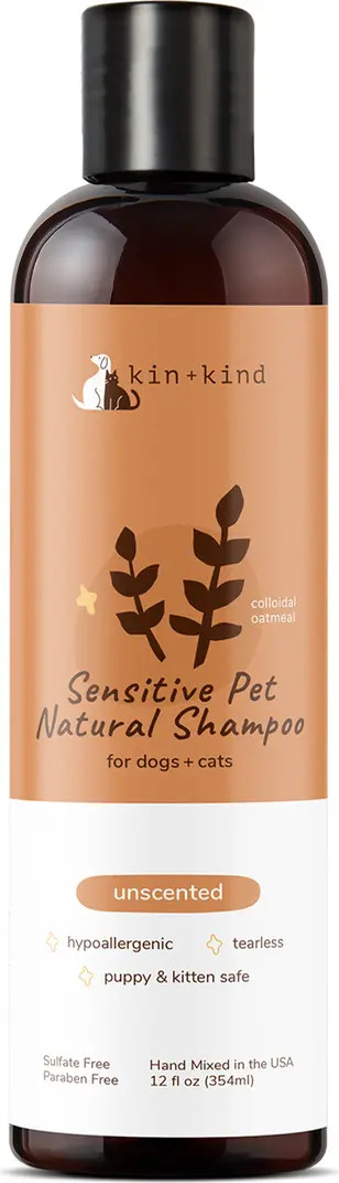 KIN AND KIND kin + kind Unscented Sensitive Skin Pet Shampoo | Nordstrom | Nordstrom