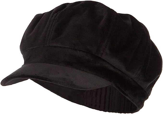 Classic Polyester Velvet Newsboy Hat | Amazon (US)