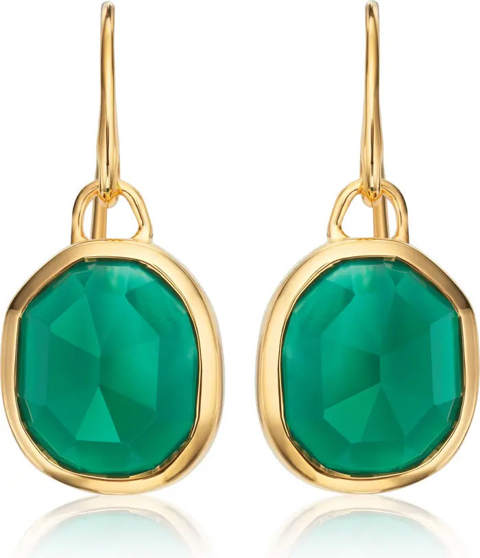 Siren Bezel Set Drop Earrings | Nordstrom