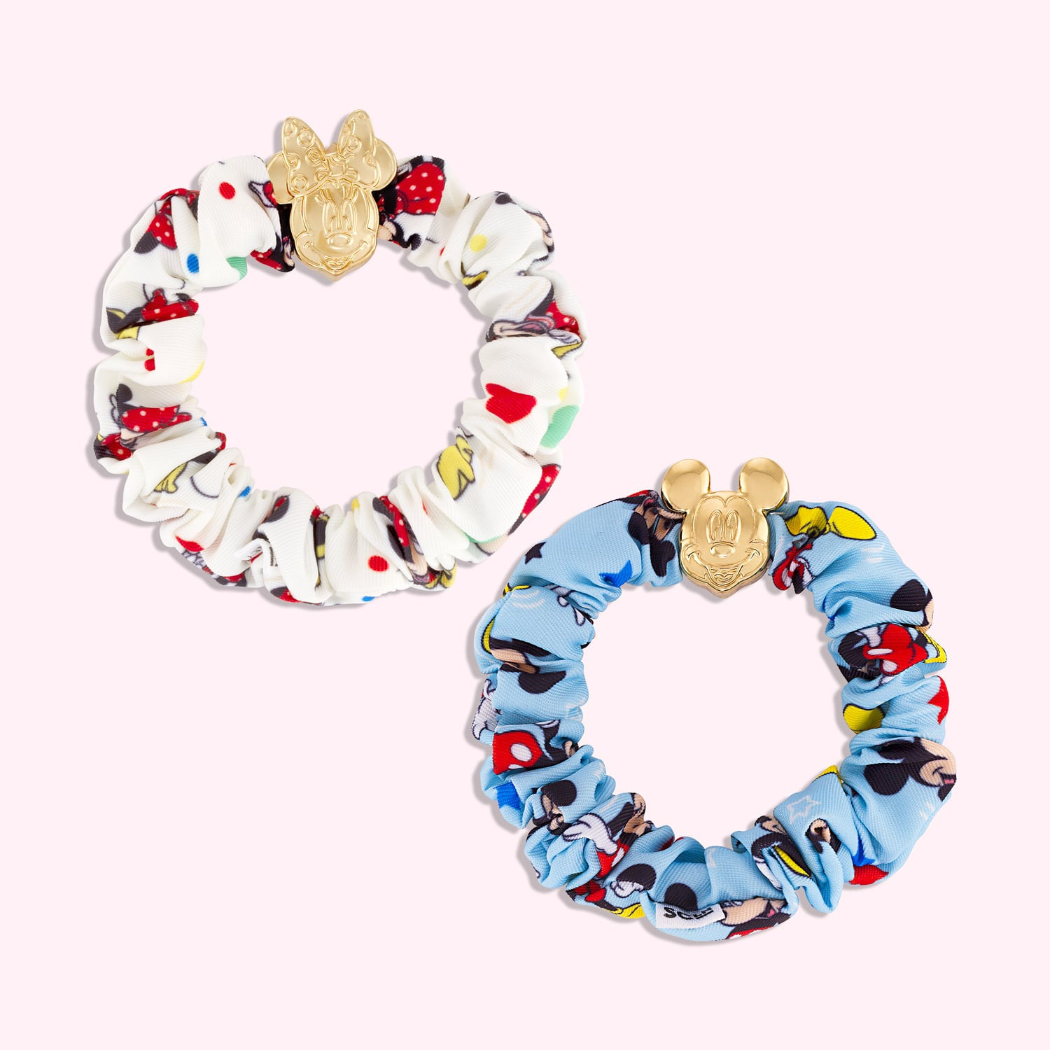 Mickey & Friends Scrunchie with Charm Set | Hair Scrunchies - Stoney Clover Lane | Stoney Clover Lane
