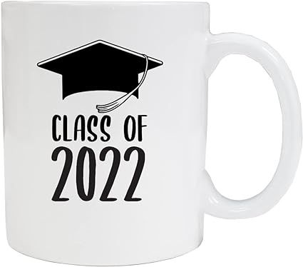 Class of 2022 Graduation Ceramic Coffee Mug (White) | Amazon (US)