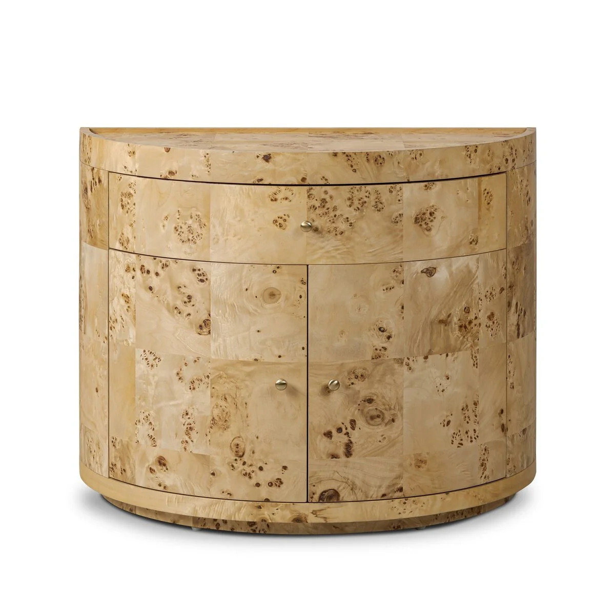 Ashton Nightstand - Natural Poplar Burl | Outrageous Interiors + Design