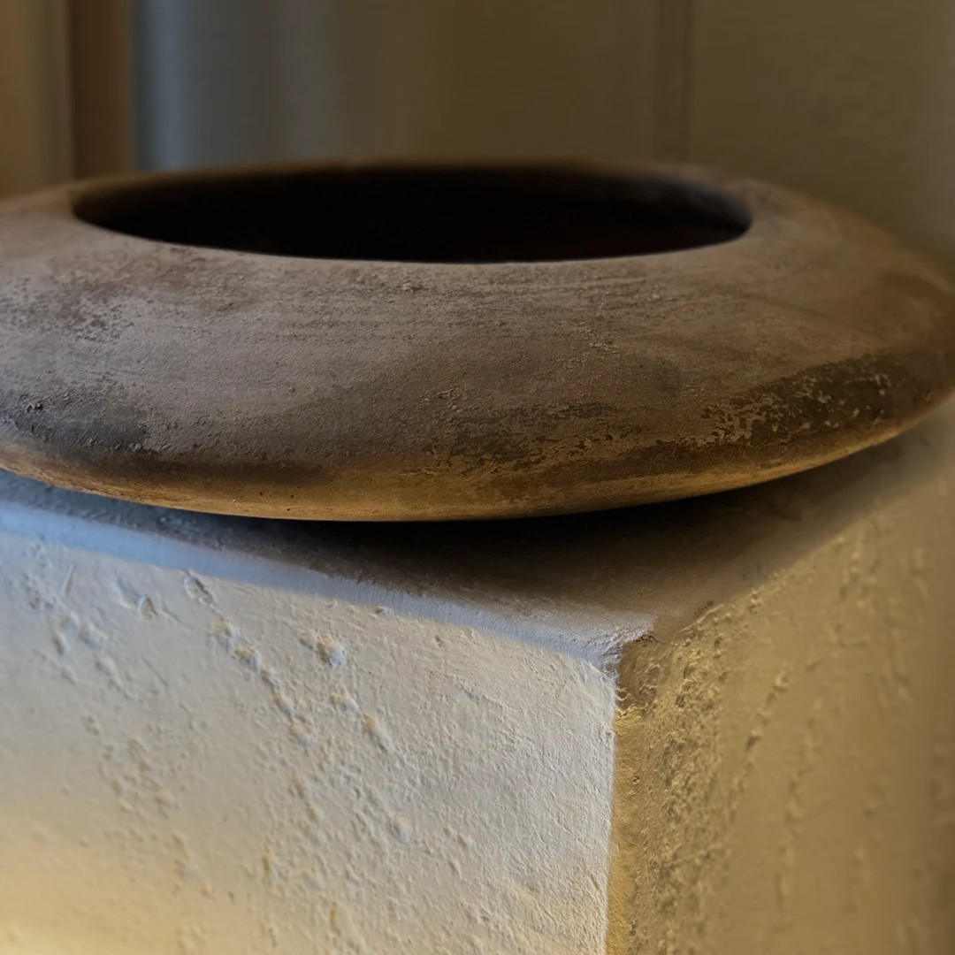 Flat vase vintage Large | Etsy (US)