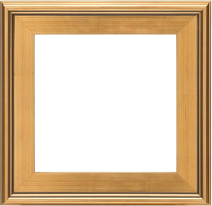 Creative Mark Plein Air Wooden Picture Frame - 10X10 Gold - Professional Single Frame for Art Pan... | Amazon (US)