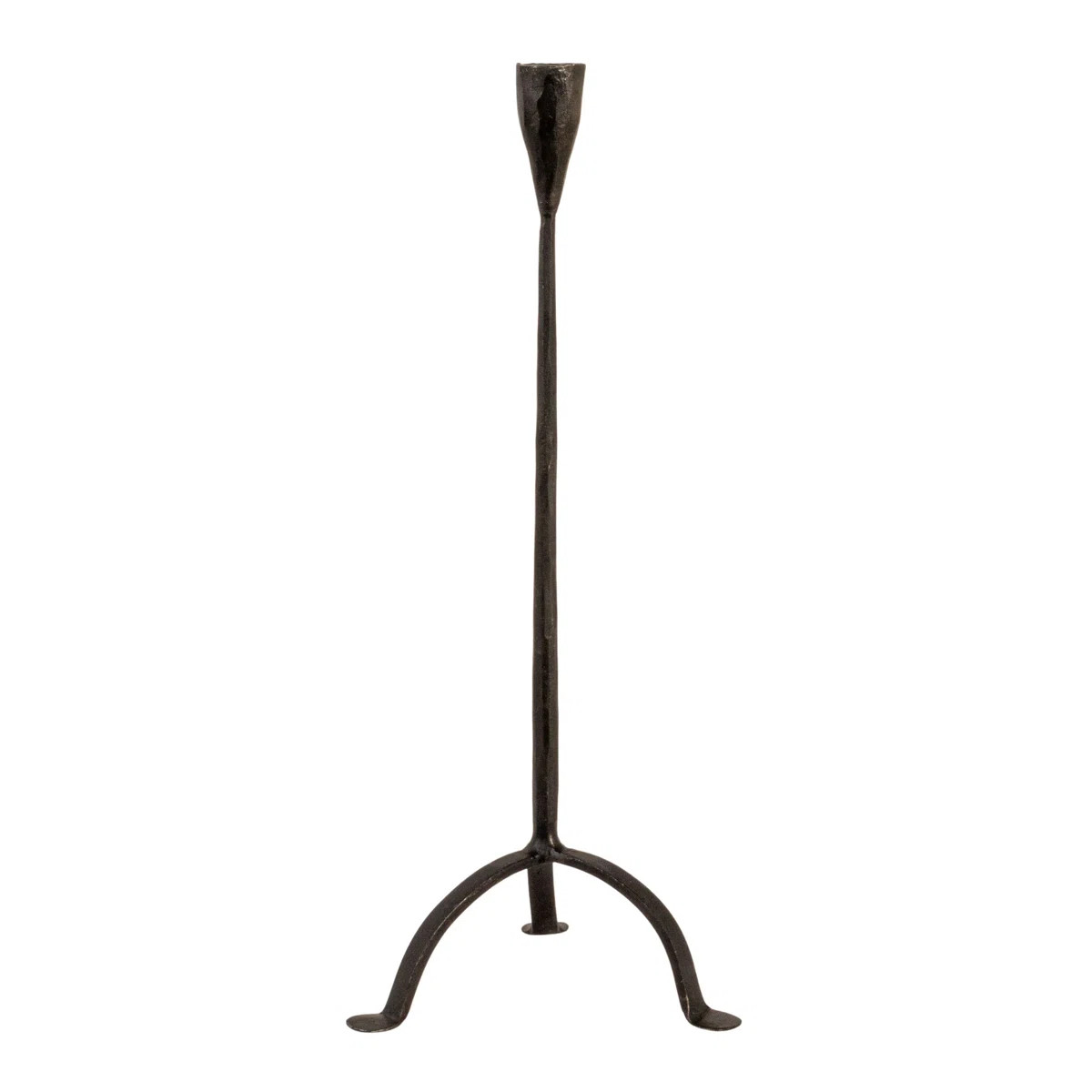 Hand-Forged Cast Metal Footed Taper Holder | Wayfair North America