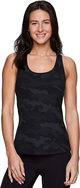 RBX Active Women's Fashion Basics Regular Length Super Soft Flowy Yoga Tank Top | Amazon (US)