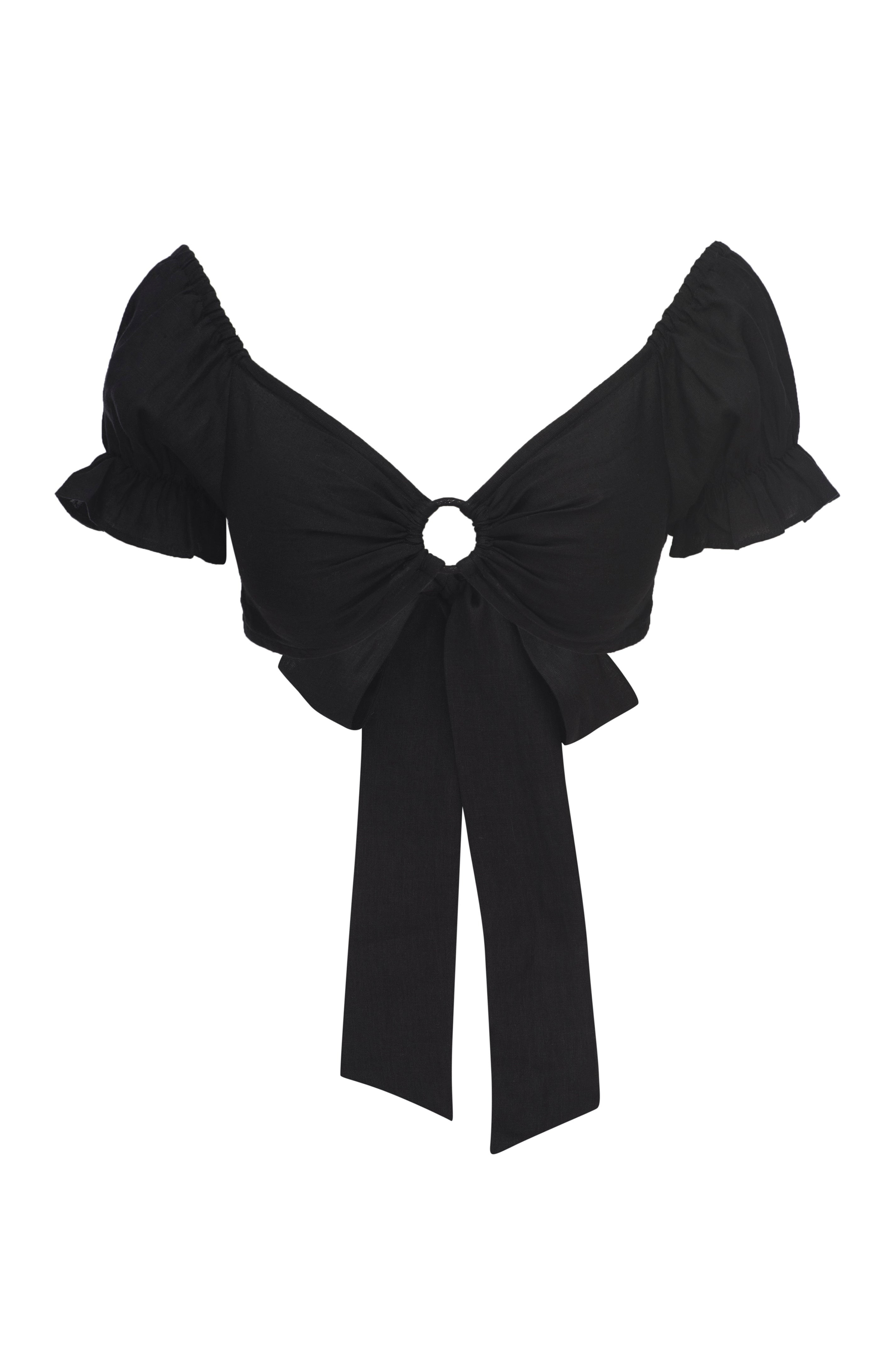 Acapulco Top - Black | Monday Swimwear