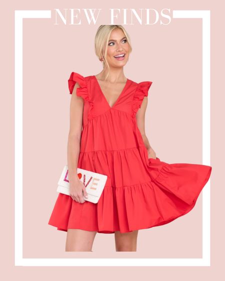 Red dress. Valentine’s Day. Summer dress. Spring dress. Date night. Spring break. Wedding guest dress 

#LTKwedding #LTKunder100