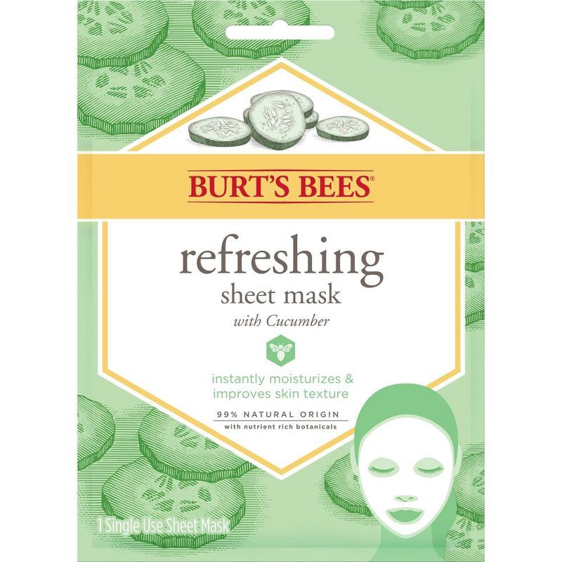 Burt&#39;s Bees Refreshing Sheet Mask - 1ct | Target