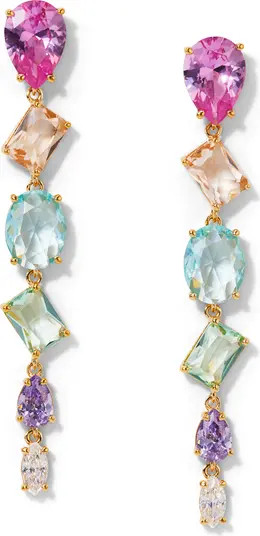 Nadri Palm Springs Cubic Zirconia Drop Earrings | Nordstrom | Nordstrom