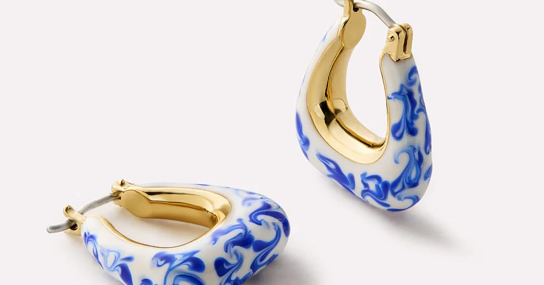 Dakota Marble Blue | Ana Luisa