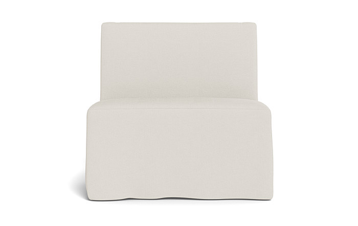 Dorian Slipcovered Petite Dining Bench | Interior Define