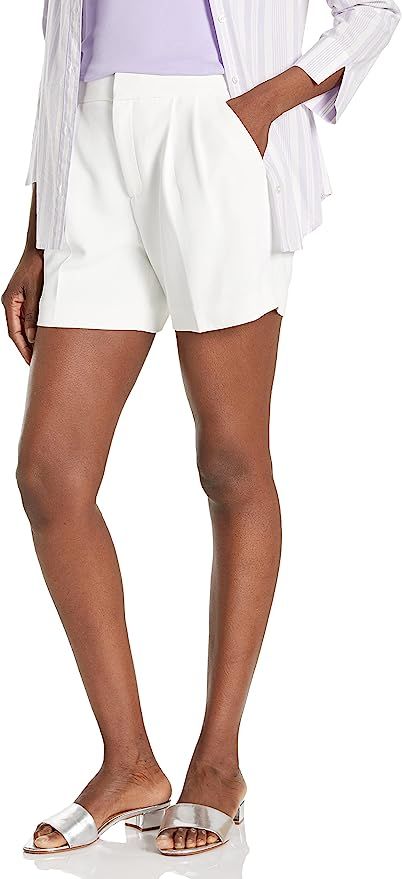 Karl Lagerfeld Paris Women's Suiting Soft Short | Amazon (US)
