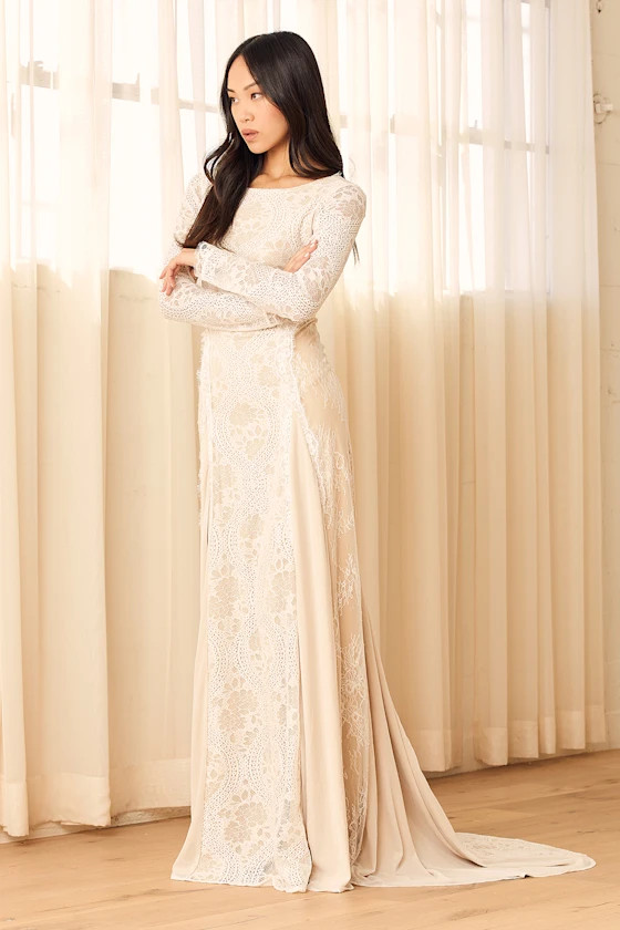 Forever You and I White Lace Maxi Dress | Lulus (US)