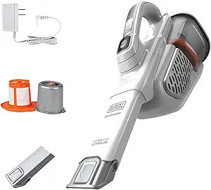 BLACK+DECKER Dustbuster Handheld Vacuum, Cordless, AdvancedClean+, White (HHVK320J10) | Amazon (US)