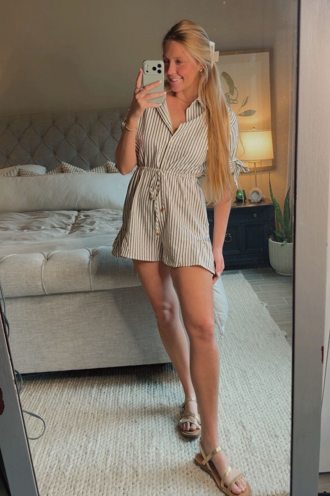 Medium in the romper ! It’s so comfortable code : KATIEG35 

#LTKOver40 #LTKootd #LTKSaleAlert