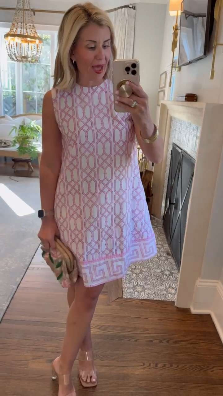 Sue Sartor sitewide sale!! Use code MD30 to get 30% off during the sitewide MDW sale running today through 5/25! I’m such a sucker for pink and white! This is soooooo good!! Perfect for your next event! I wear an xs.  

 #LTKootd #LTKSaleAlert