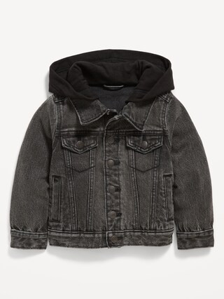 Hooded Jean Trucker Jacket for Toddler Boys | Old Navy (CA)