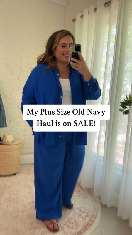 My plus size Old Navy haul is on SALE! Wearing 2xl in all pieces! Getting so many compliments on these looks and the fit well! 

#LTKstyletip #LTKfindsunder50 #LTKplussize