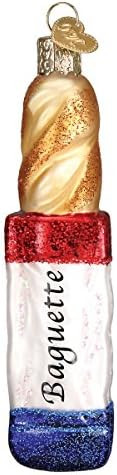 Old World Christmas Baguette Glass Blown Ornament for Christmas Tree, Handcrafted Holiday Decorat... | Amazon (US)