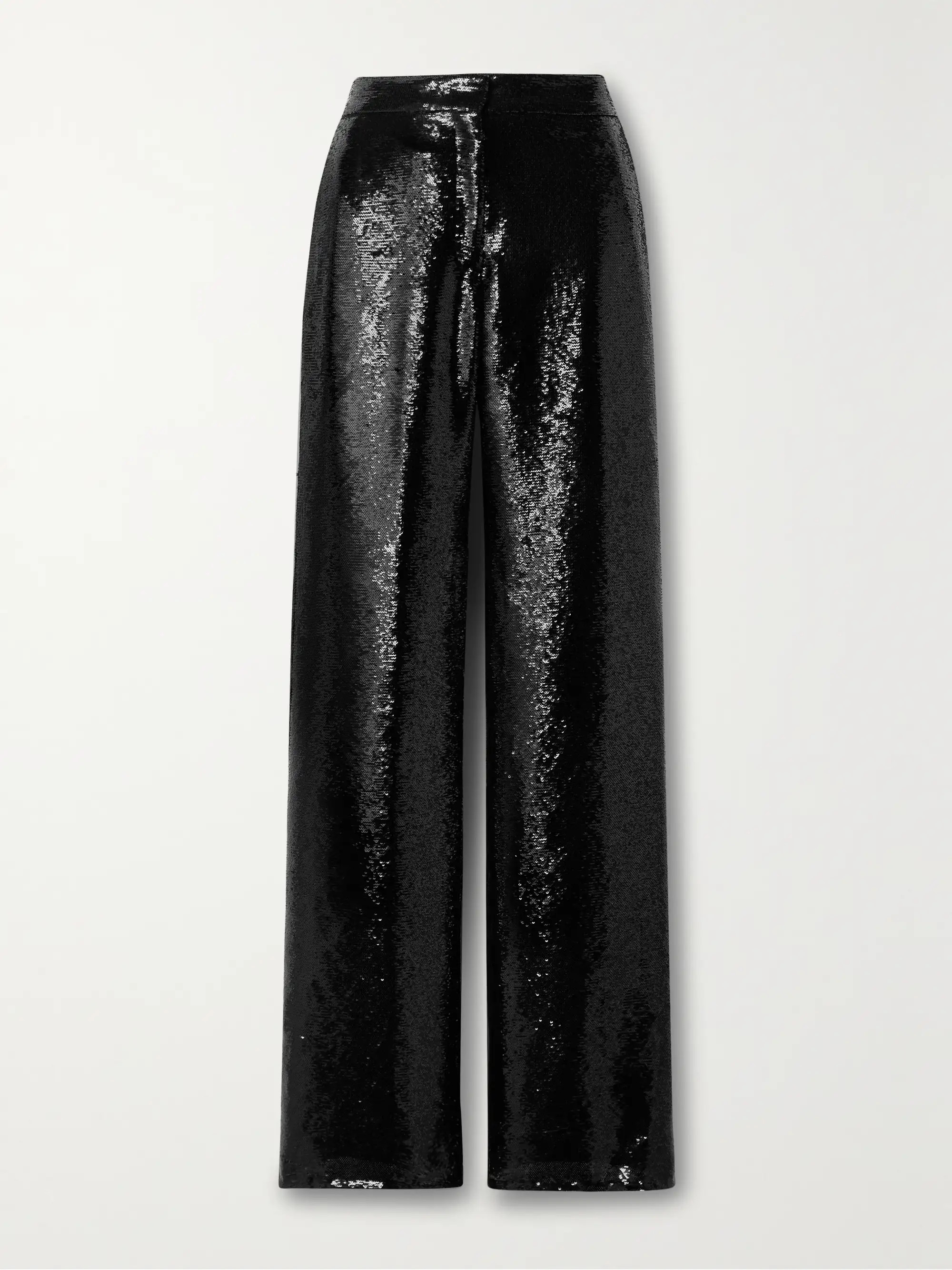 Anya sequined crepe de chine wide-leg pants | NET-A-PORTER APAC