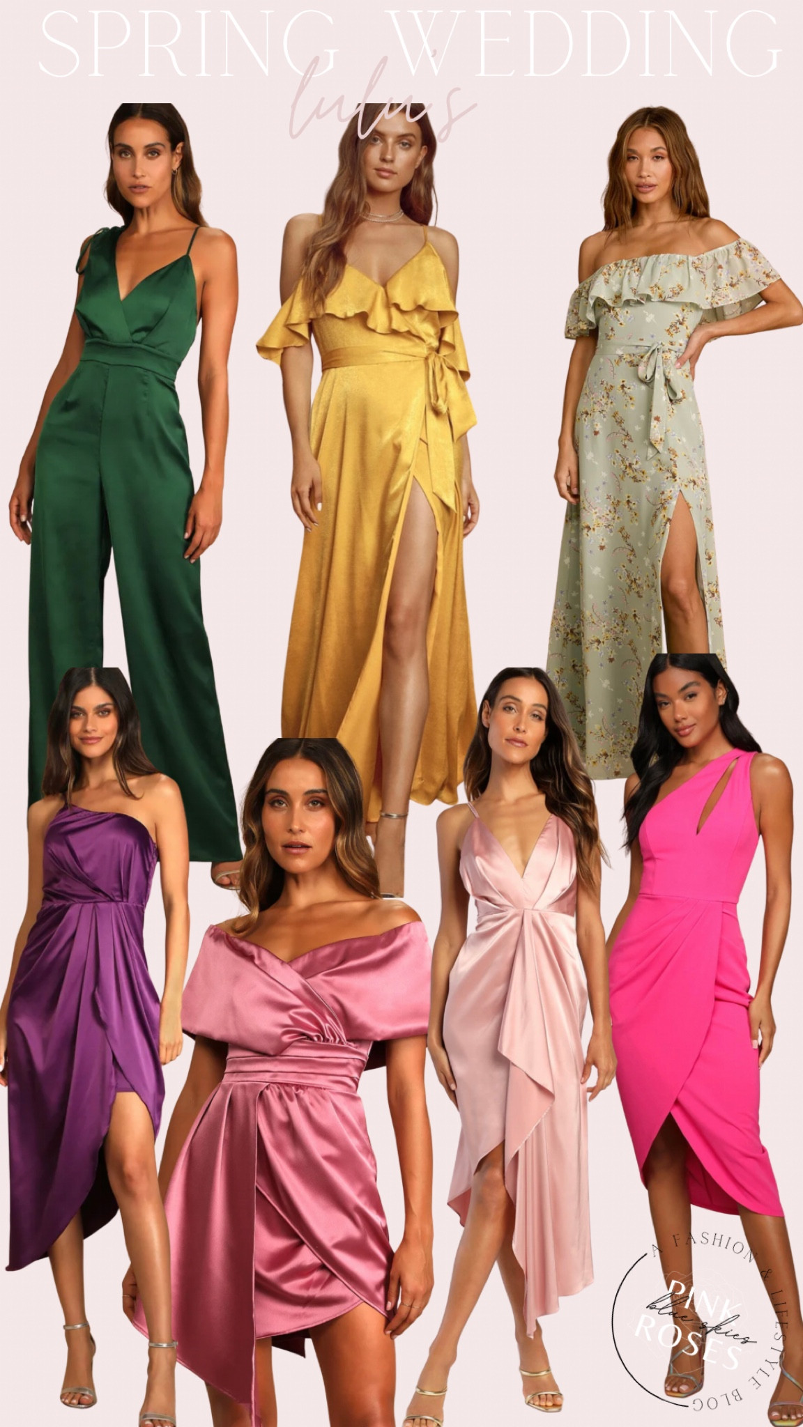More Spring Wedding dresses/outfits that are sure to turn heads. The fabrics, the draping, the colors 😍 these are all so good! 

Also linked my favorite special event heels! The 2” are my tried and trues, and they come in lots of colors!

#LTKSeasonal #LTKwedding #LTKunder100