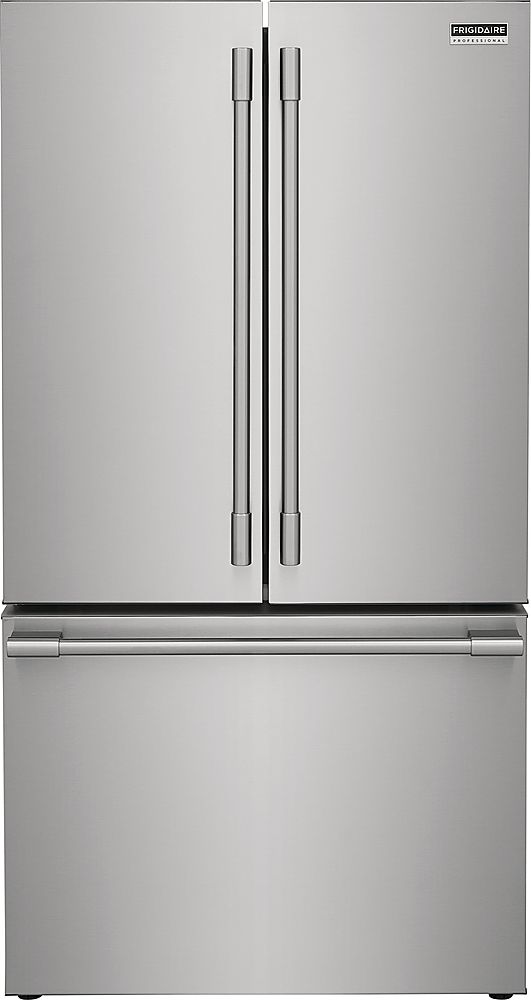 Frigidaire Professional 23.3 Cu. Ft. French Door Counter-Depth Refrigerator Stainless Steel PRFG2... | Best Buy U.S.