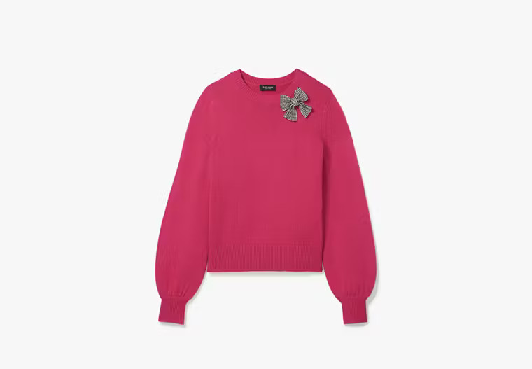 Embellished Bow Sweater | Kate Spade (US)