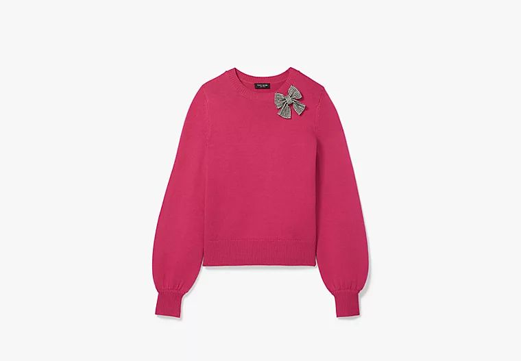 Embellished Bow Sweater | Kate Spade (US)