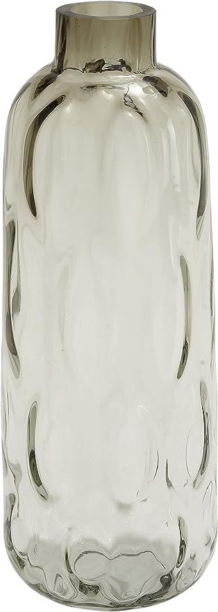 Deco 79 Recycled Spanish Glass Vase, 7" x 7" x 17", Grey | Amazon (US)