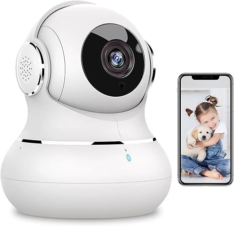 litokam Security Camera Indoor 2K, 360 Pan/Tilt Cameras for Home Security for Pets/Dog with Phone... | Amazon (US)
