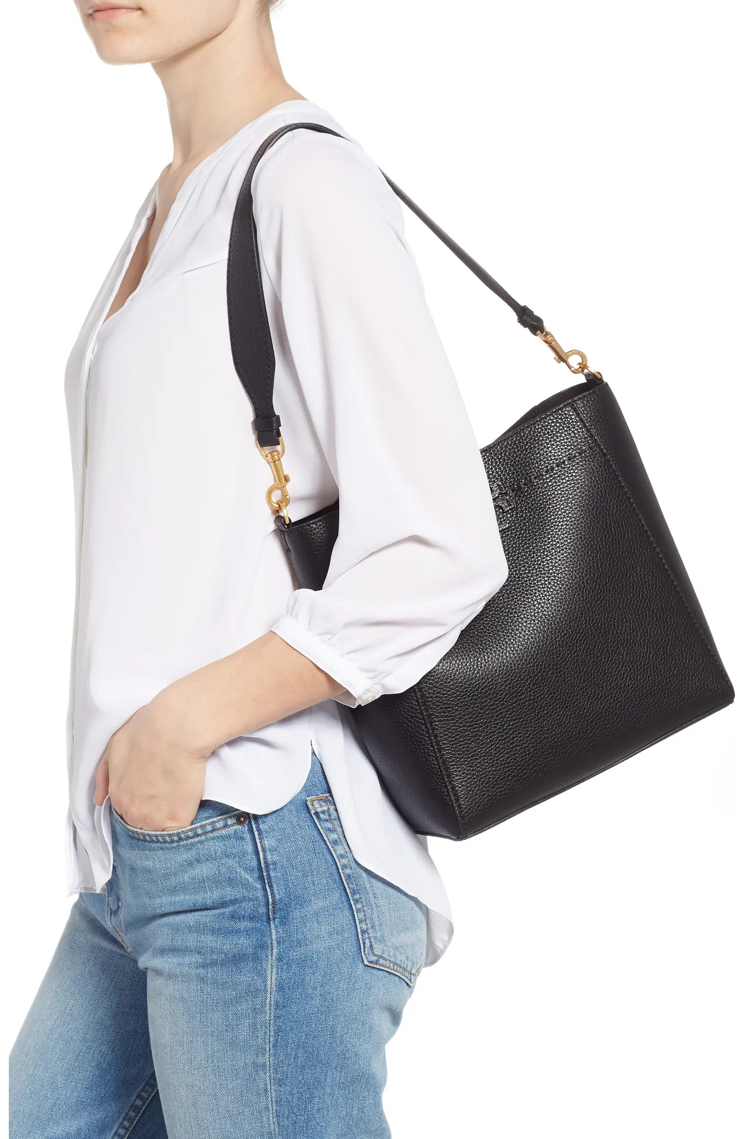 McGraw Leather Hobo | Nordstrom