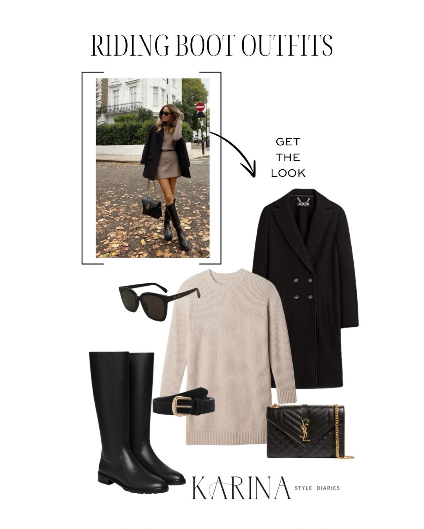 Riding boot season is almost here 👀 Transition into the cooler weather by styling a sweater dress with your go-to pair. Add a belt to define your waist and a wool coat on top if you need an extra layer!

#LTKFindsUnder100 #LTKStyleTip #LTKSeasonal