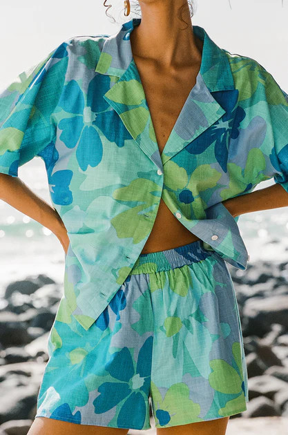 Seona Shorts - Bold River | SABO SKIRT (Global)