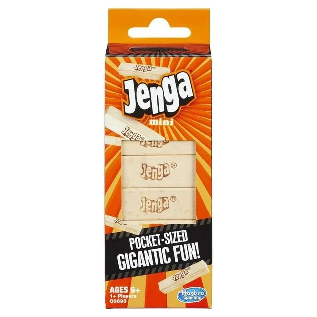 Jenga Mini Game -  pocket sized  version of the classic game from Hasbro gaming | Walmart (US)