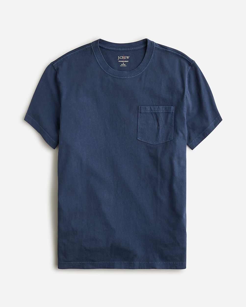 Vintage-wash cotton pocket T-shirt | J.Crew US