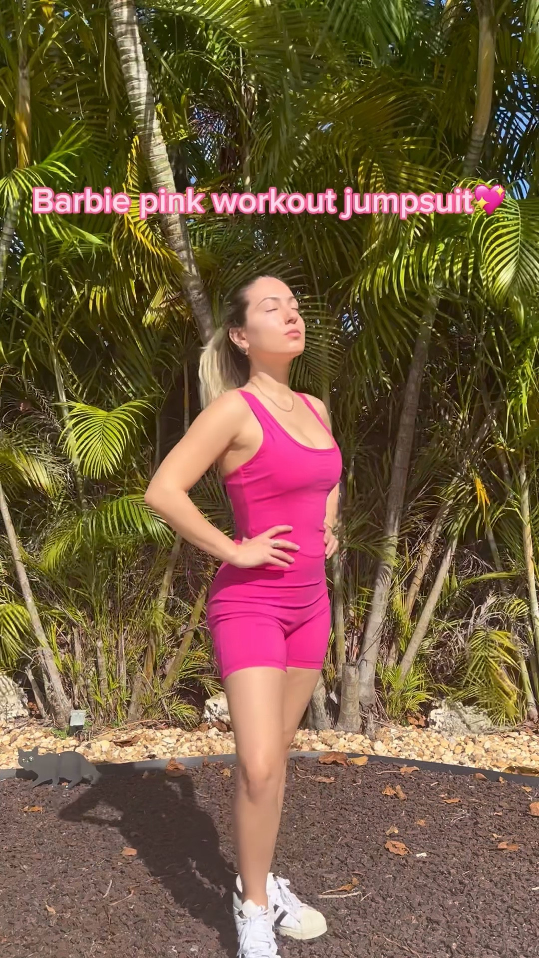 Love this Barbie pink athletic jumpsuit 💖

#LTKVideo #LTKfitness #LTKMostLoved