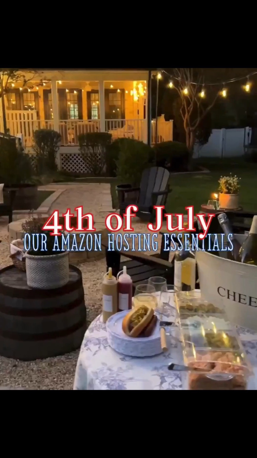 4th of July Amazon finds!

#4thofjulydecor #patrioticparty #backyardbbq #outdoorhosting #summerentertaining #4thofjulyessentials #smoresstation #grillingseason #bbqpartyideas #icebucketstyle #cookoutready #hostessfavorites #redwhiteandblueparty #summerhostingtips #patioentertaining #americanaaesthetic #hotdogsandhamburgers #firepitfun #easybbqideas #ltksummerparty #outdoorkitchenstyle #blesserhousefinds

#LTKSeasonal