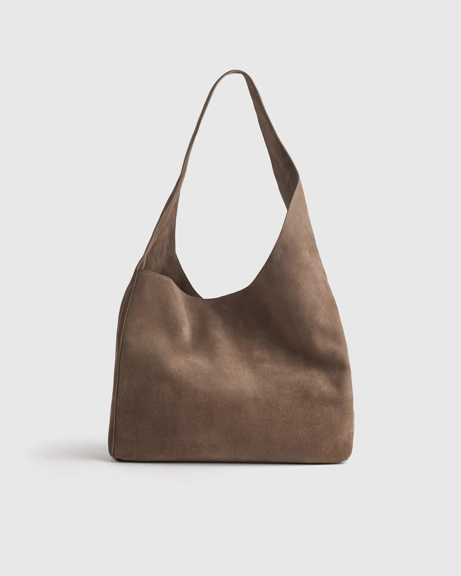 Italian Suede Slouchy Shoulder Bag | Quince