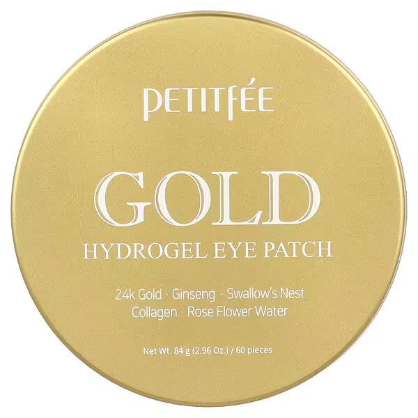 Petitfee, Gold Hydrogel Eye Patch, 60 Patches | iHerb