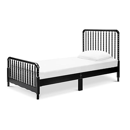 DaVinci Jenny Lind Twin-Bed with Wood Spindle Posts in Ebony-Mattress Support Slats Included | Amazon (US)