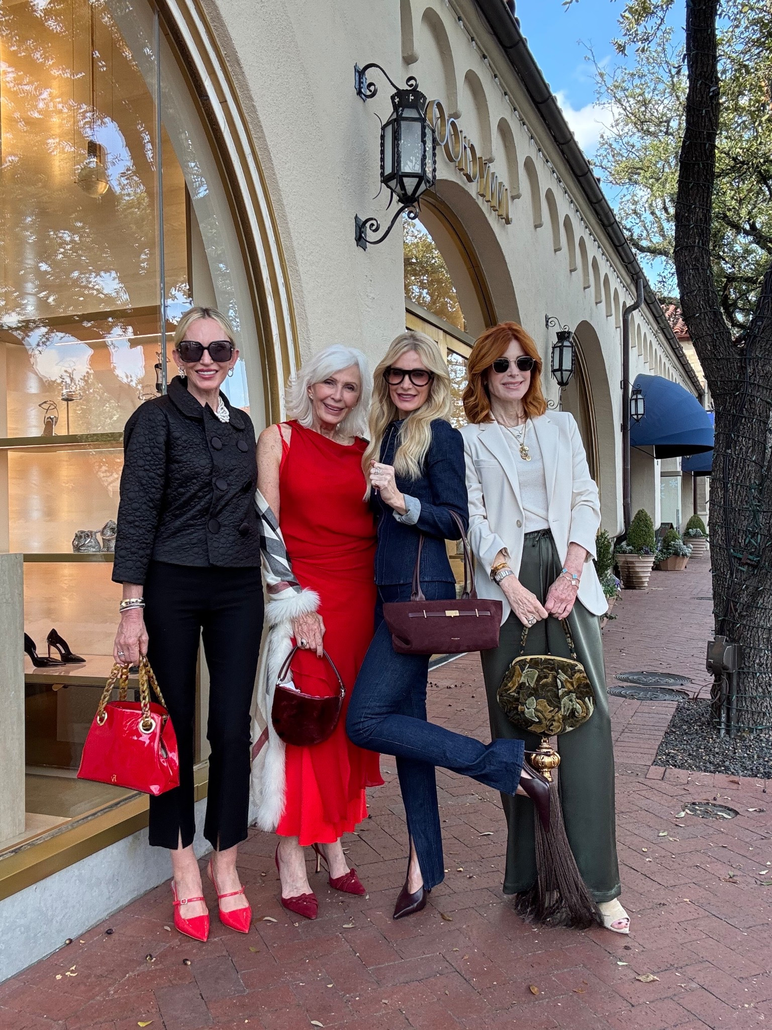 Blazer, satin pants, cashmere tee, and an incredible bag! Xs or 0 in everything. Pants and blazer on sale.

#LTKHoliday #LTKSaleAlert #LTKOver40