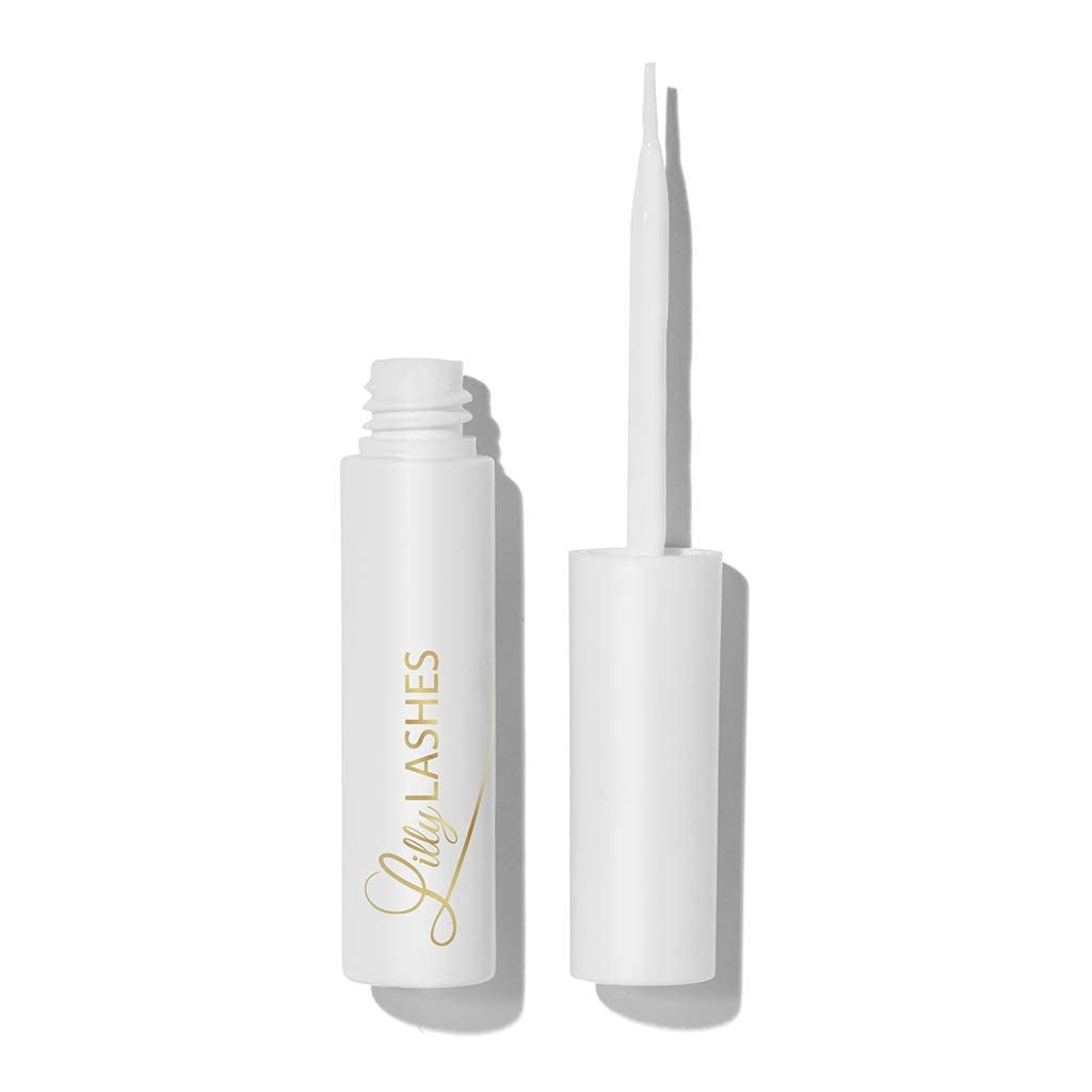 Lilly Lashes Clear Eyelash Glue, Brush On Lash Glue for False Eyelashes, Eyelash Extension Glue f... | Amazon (US)