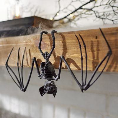 Black Skeleton Bats, Set of Six | Grandin Road